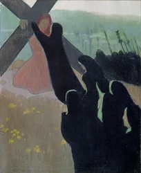 Kalvarienberg oder, Der Weg nach Kalvarienberg, 1889